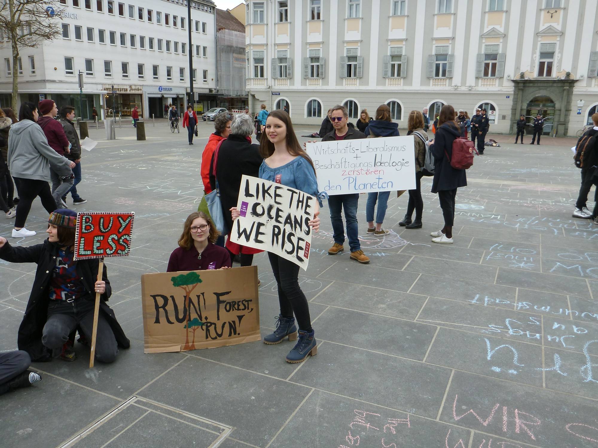 Fridays for Future on 2019-03-15 in Klagenfurt on Lake Wörthersee, Photo #20