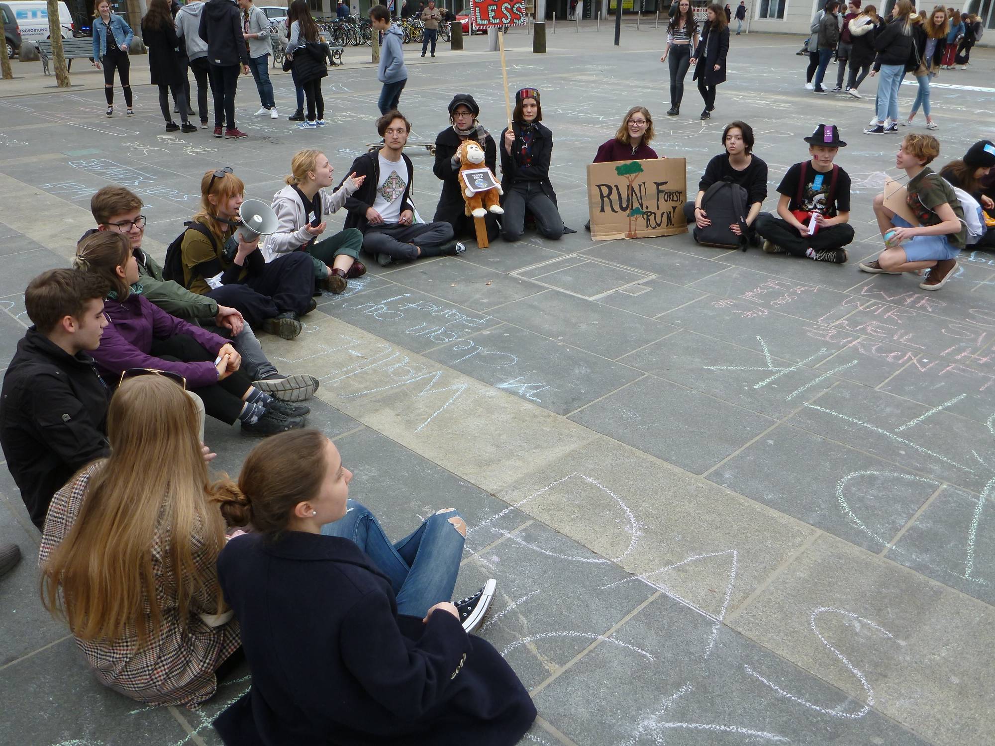 Fridays for Future on 2019-03-15 in Klagenfurt on Lake Wörthersee, Photo #21