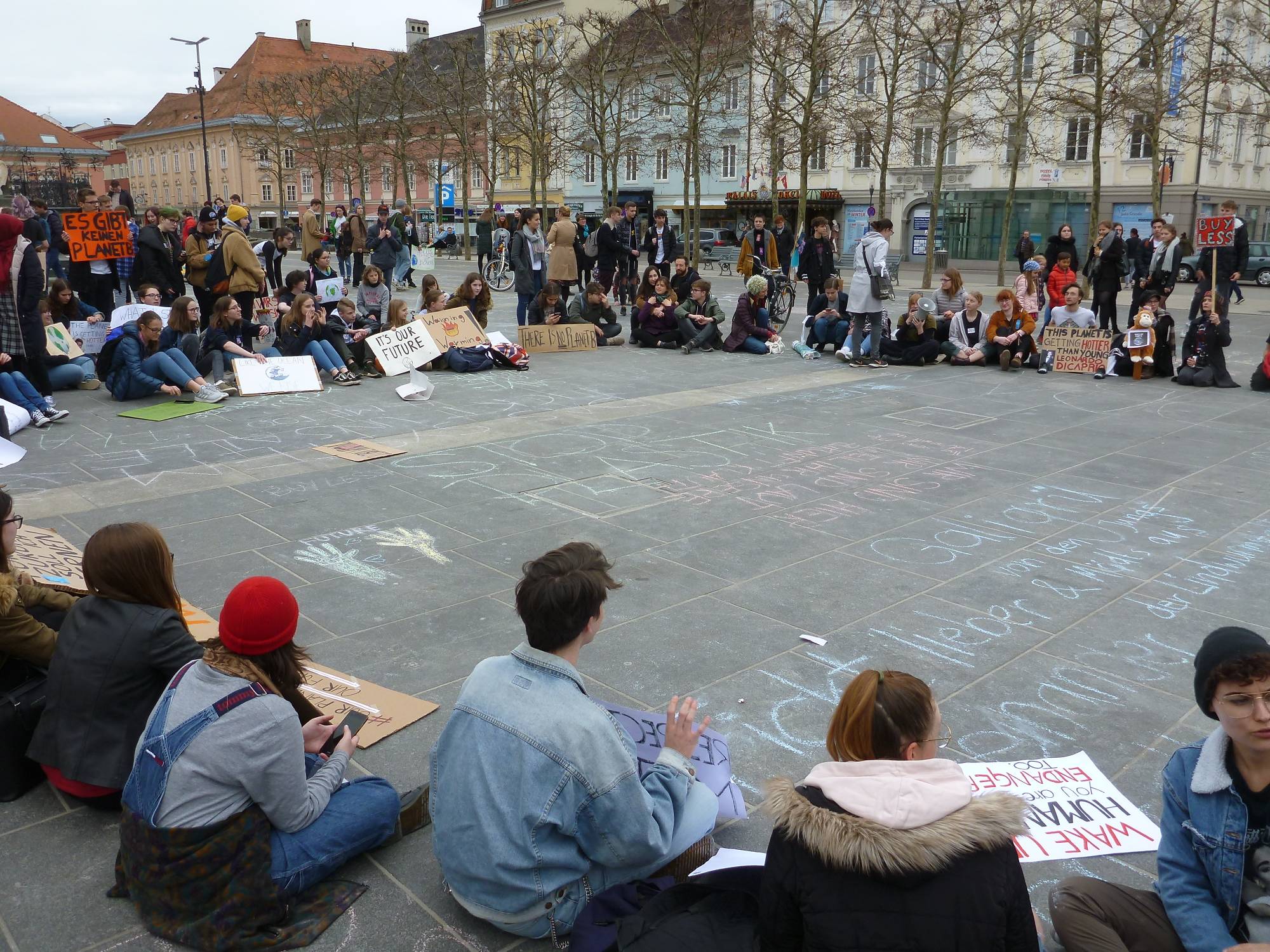 Fridays for Future on 2019-03-15 in Klagenfurt on Lake Wörthersee, Photo #23