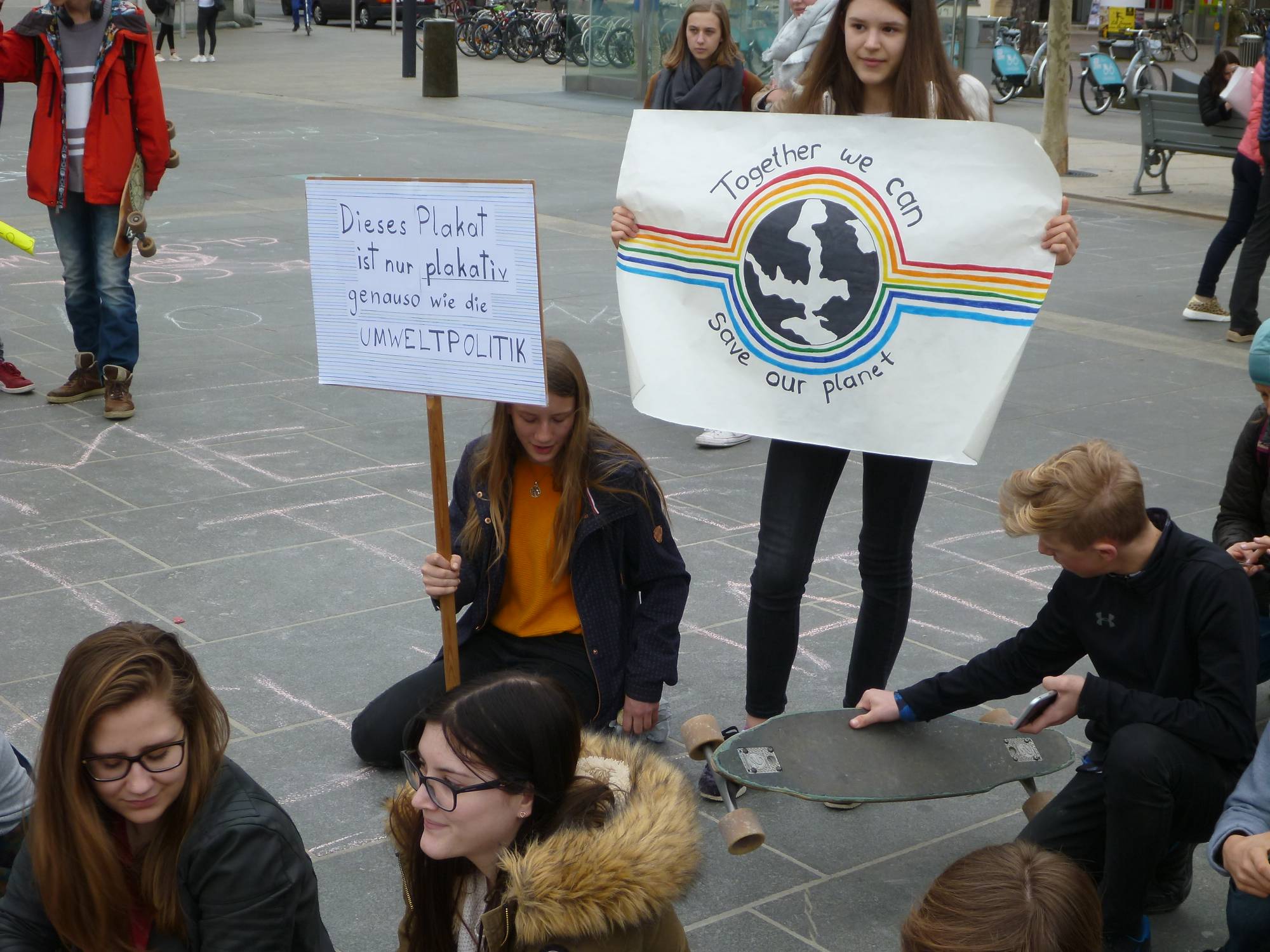 Fridays for Future on 2019-03-15 in Klagenfurt on Lake Wörthersee, Photo #25