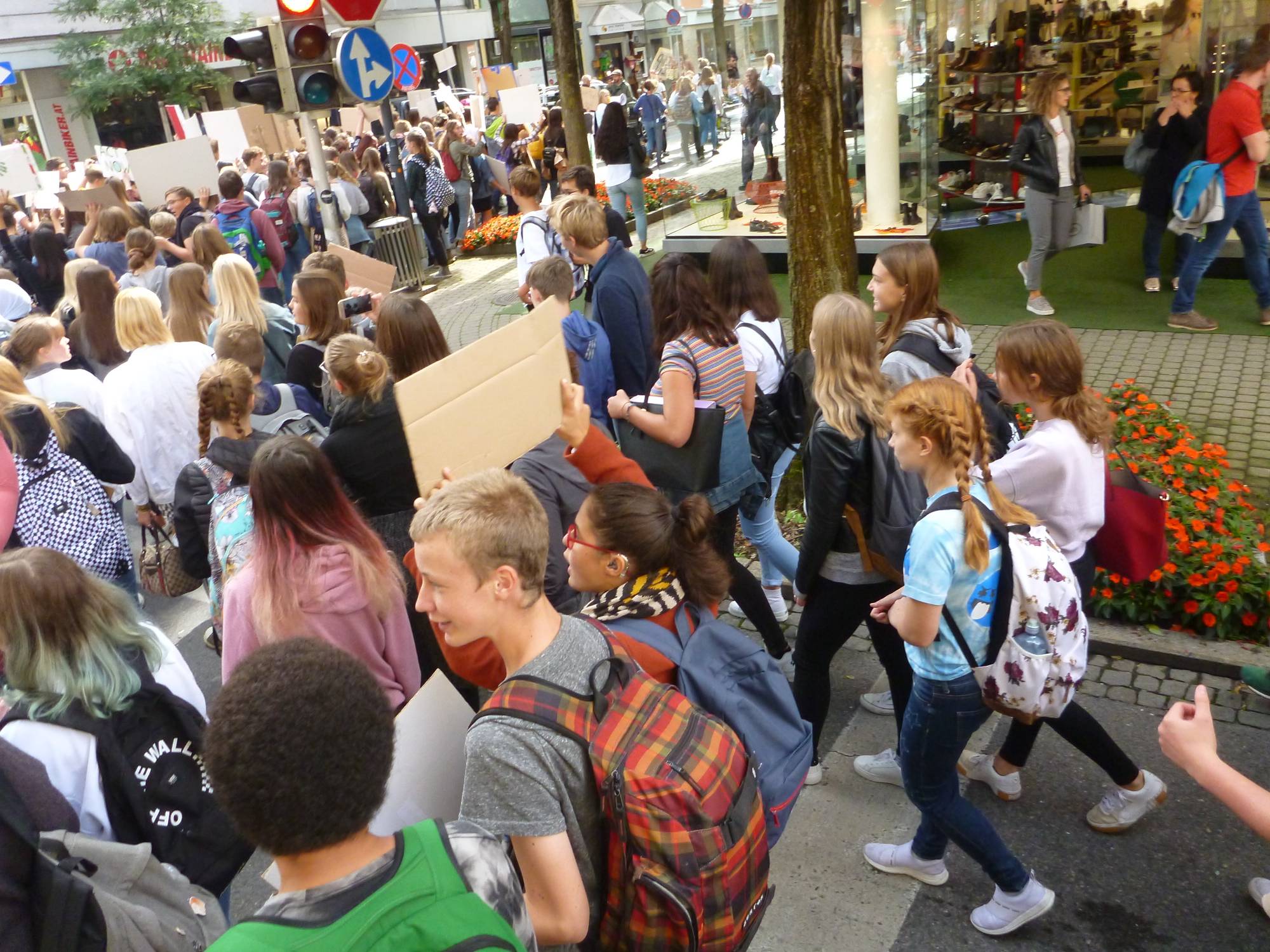 Fridays for Future on 2019-09-27 in Klagenfurt on Lake Wörthersee, Photo #2