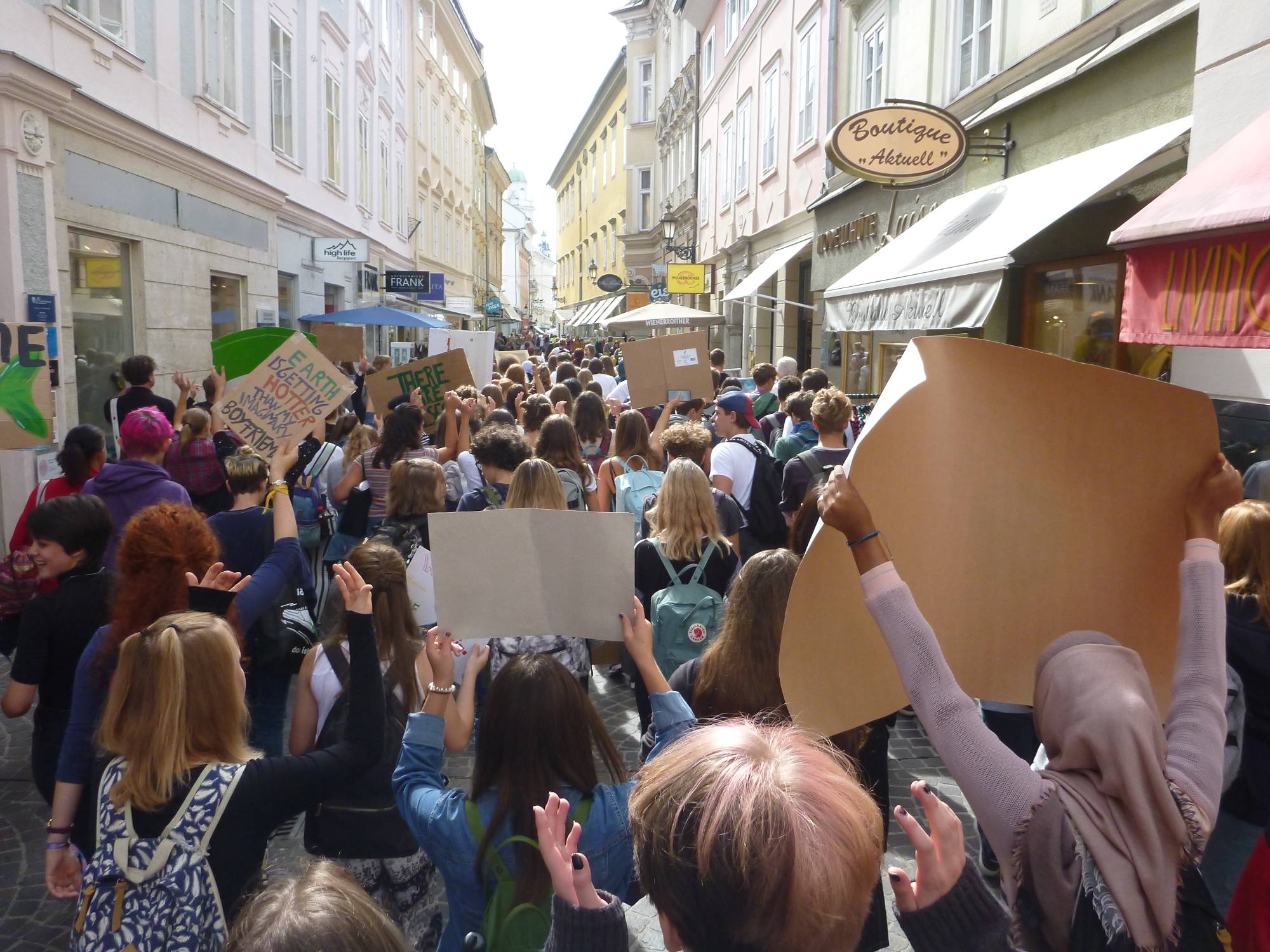 Fridays for Future on 2019-09-27 in Klagenfurt on Lake Wörthersee, Photo #13